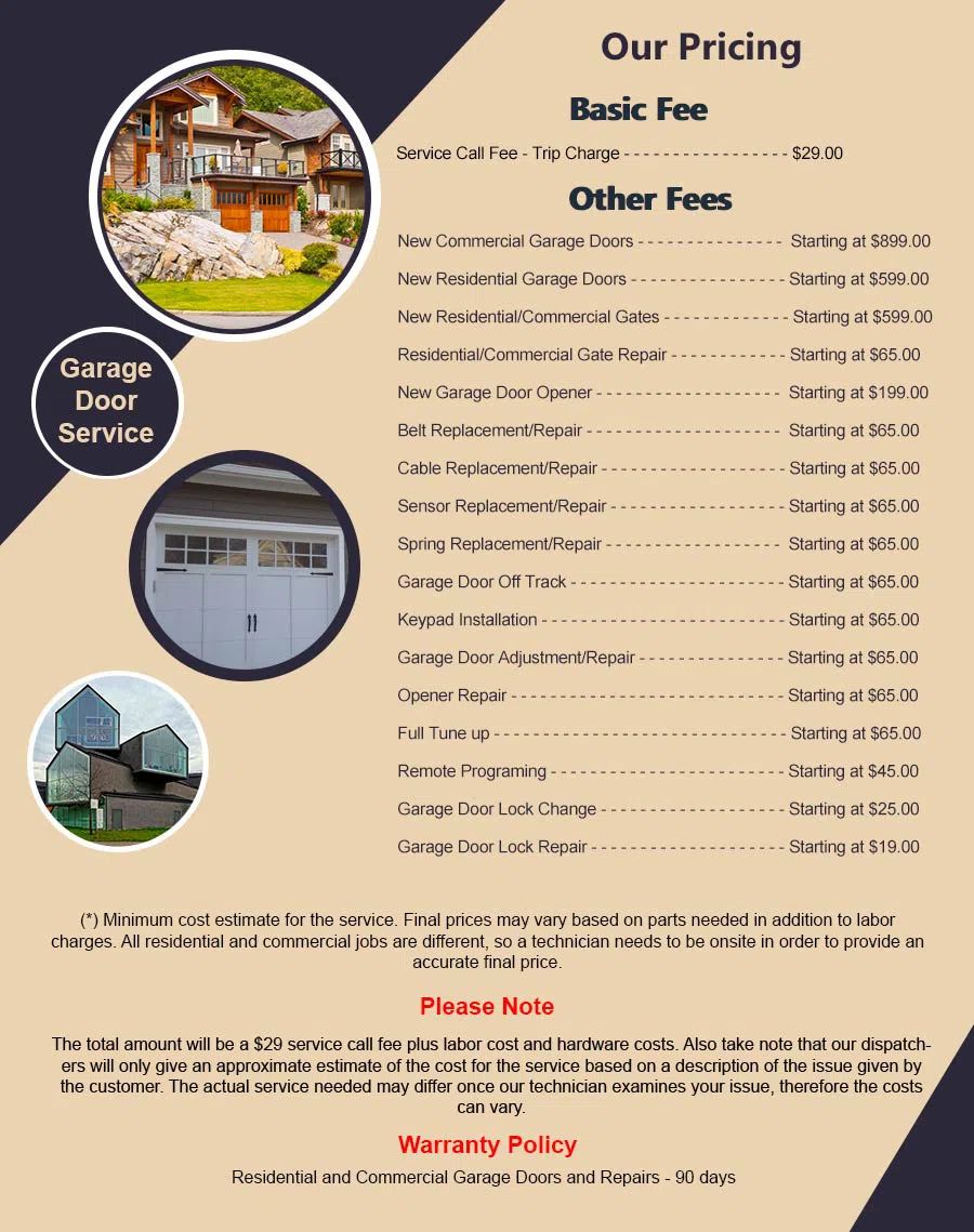 Garage Door Mobile Service Richfield, OH 234-339-0456