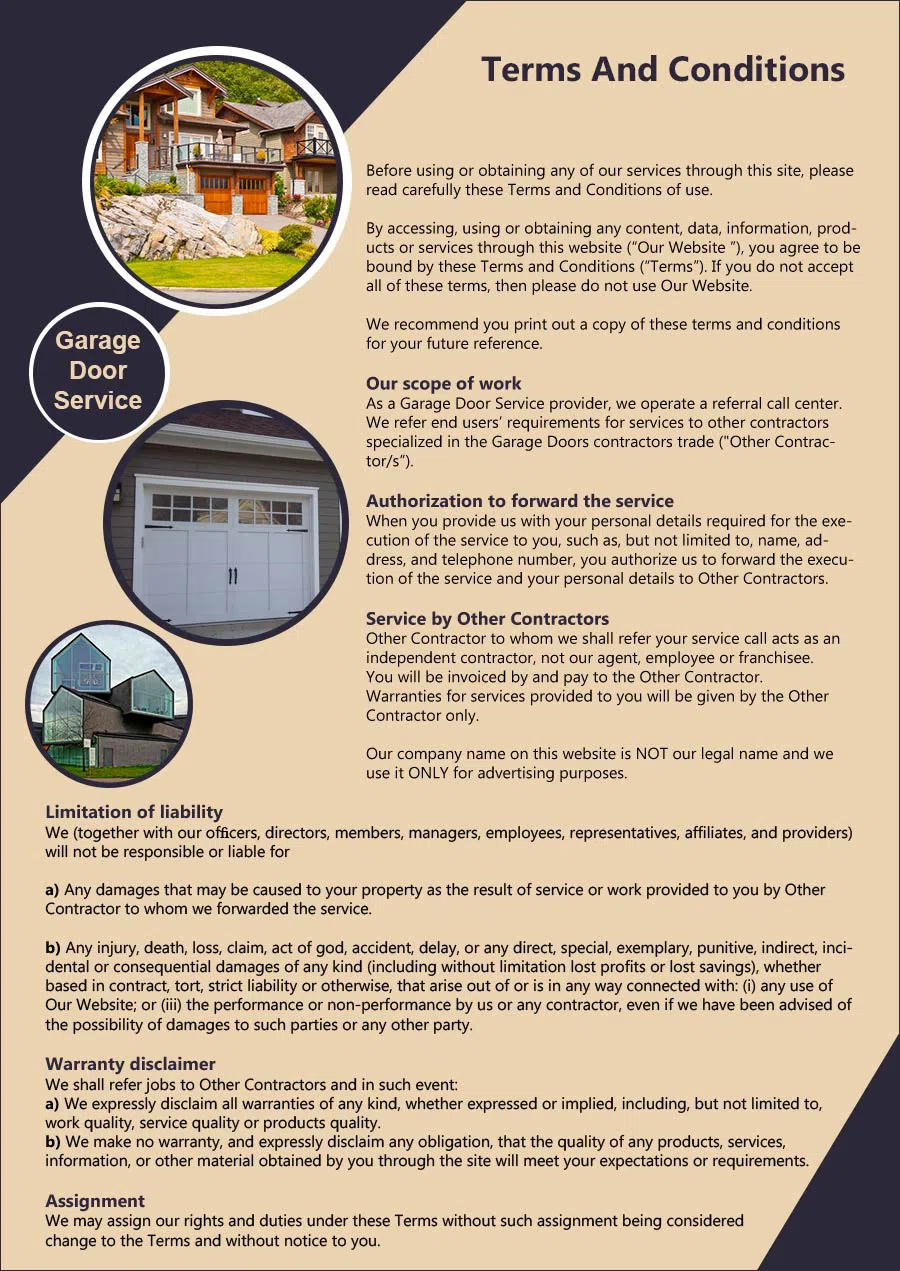 Garage Door Mobile Service Richfield, OH 234-339-0456